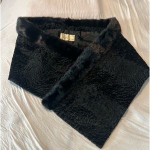 Vintage heller fur models mink Mayfair , London fur shawl